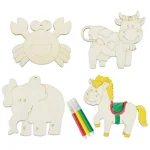 Figura madera pintar