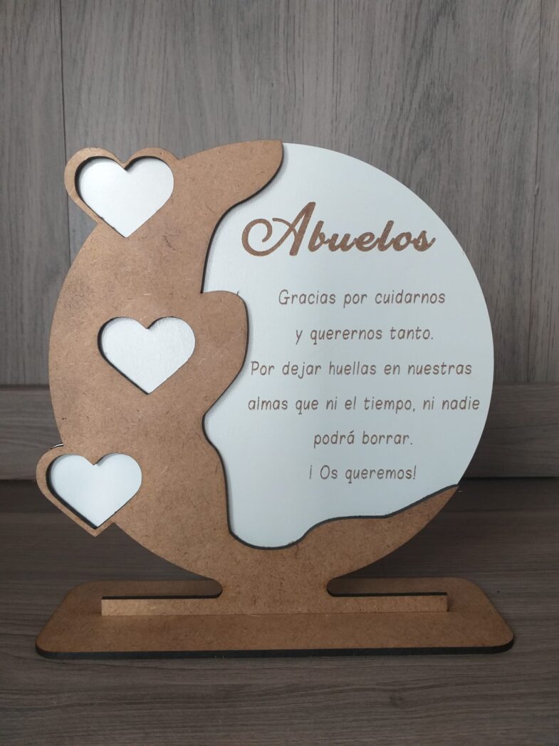 Placas de Madera personalizadas