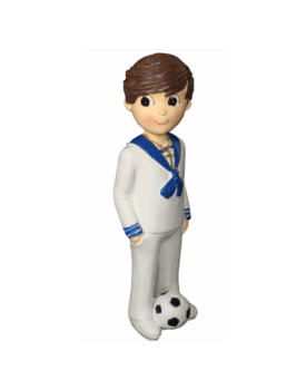 Figura niño marinero balón