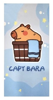 Toalla Capibara azul